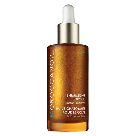 moroccanoil shimmering body oil.